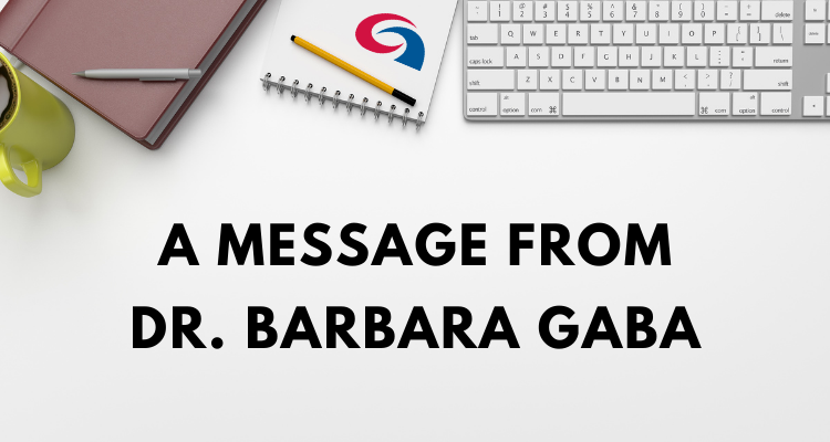 A Message From Dr. Gaba - June 3