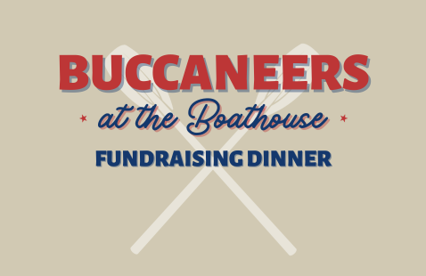 Buccaneers at the boathouse fundraiser