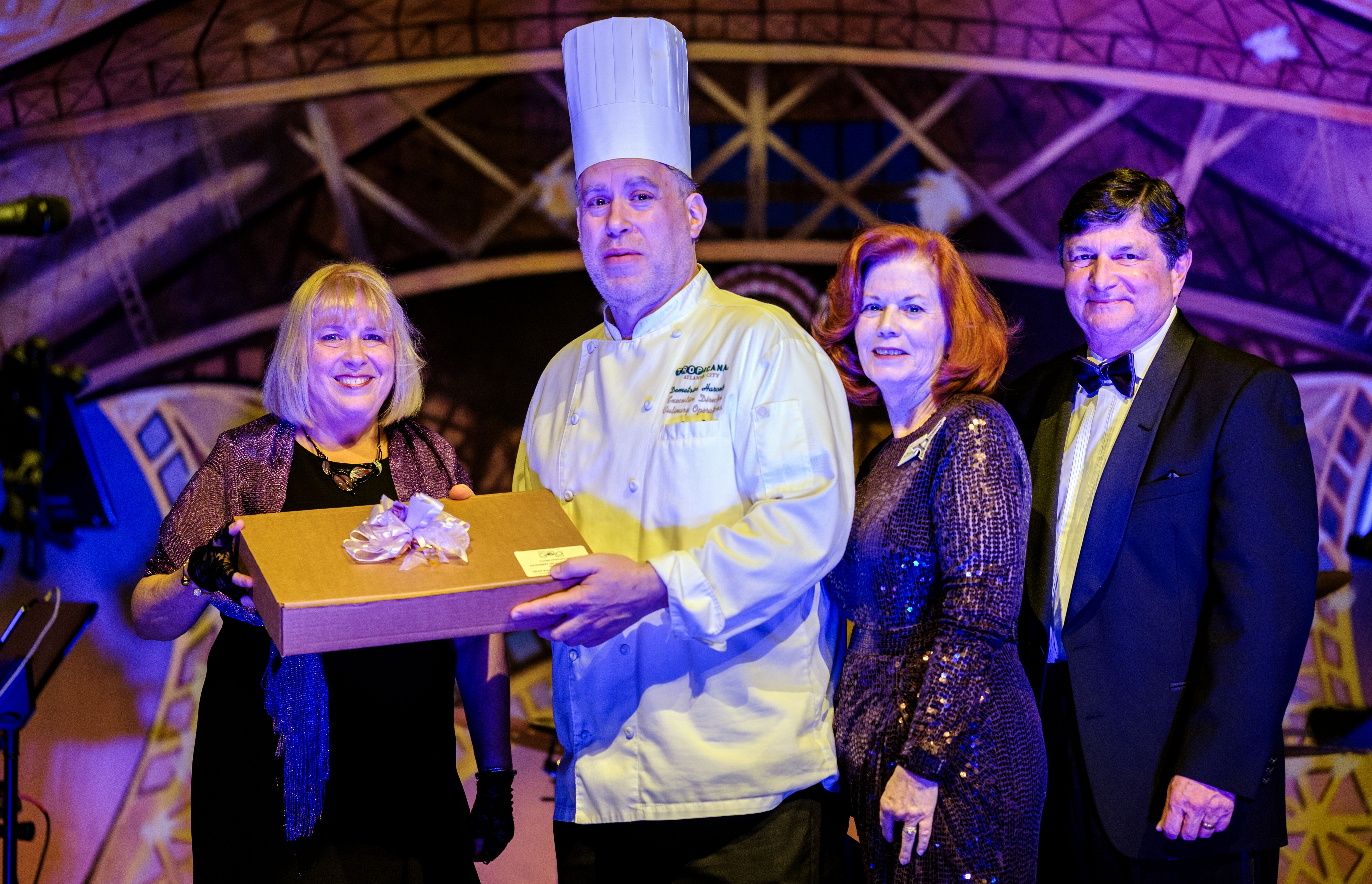 Chef Demetrios Haronis receives his award