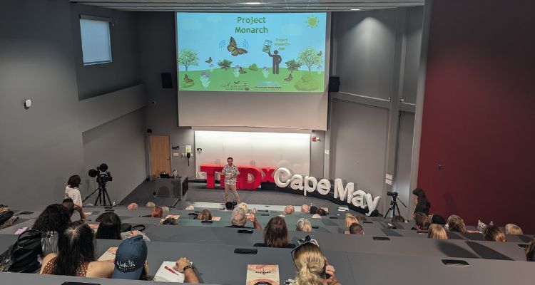 Dr Sean Burcher talks about Project Monarch at TEDxCapeMay event