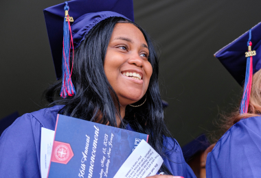 Graduates are all smiles