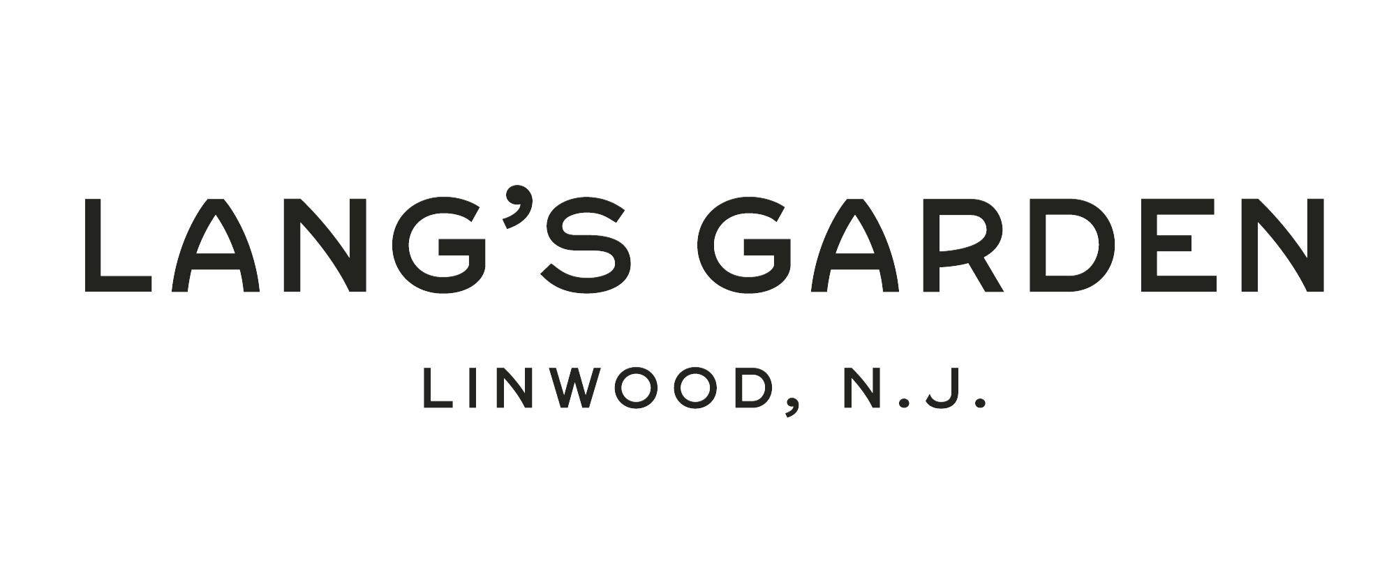 Lang's Garden Center Logo