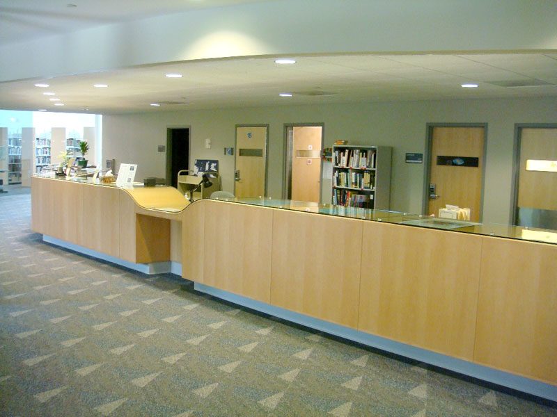 Library Front Desk Angle 1