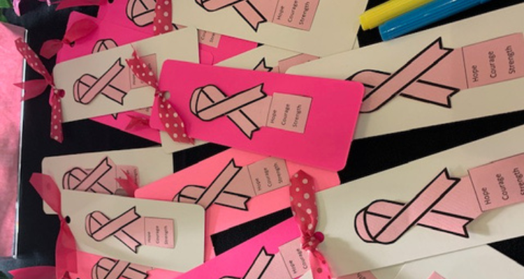 pink breast cancer ribbons
