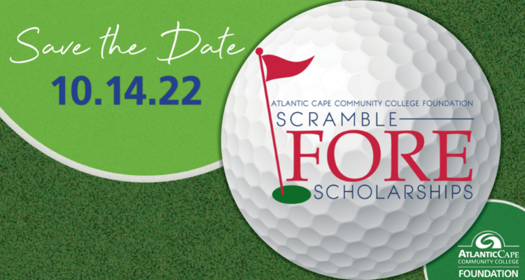 Flyer for Golf Tournament with date and logo