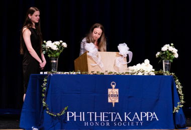 PTK membership book signing