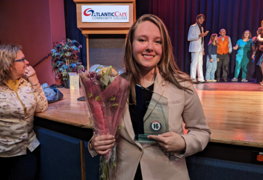 2023 Communication Major of the Year recipient Katherine Jaques