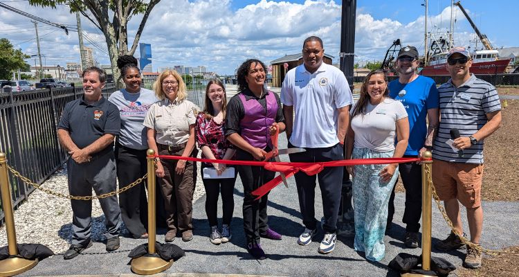 Inlet CDC officially unveils the new community garden at Fisherman's Park in Atlantic City