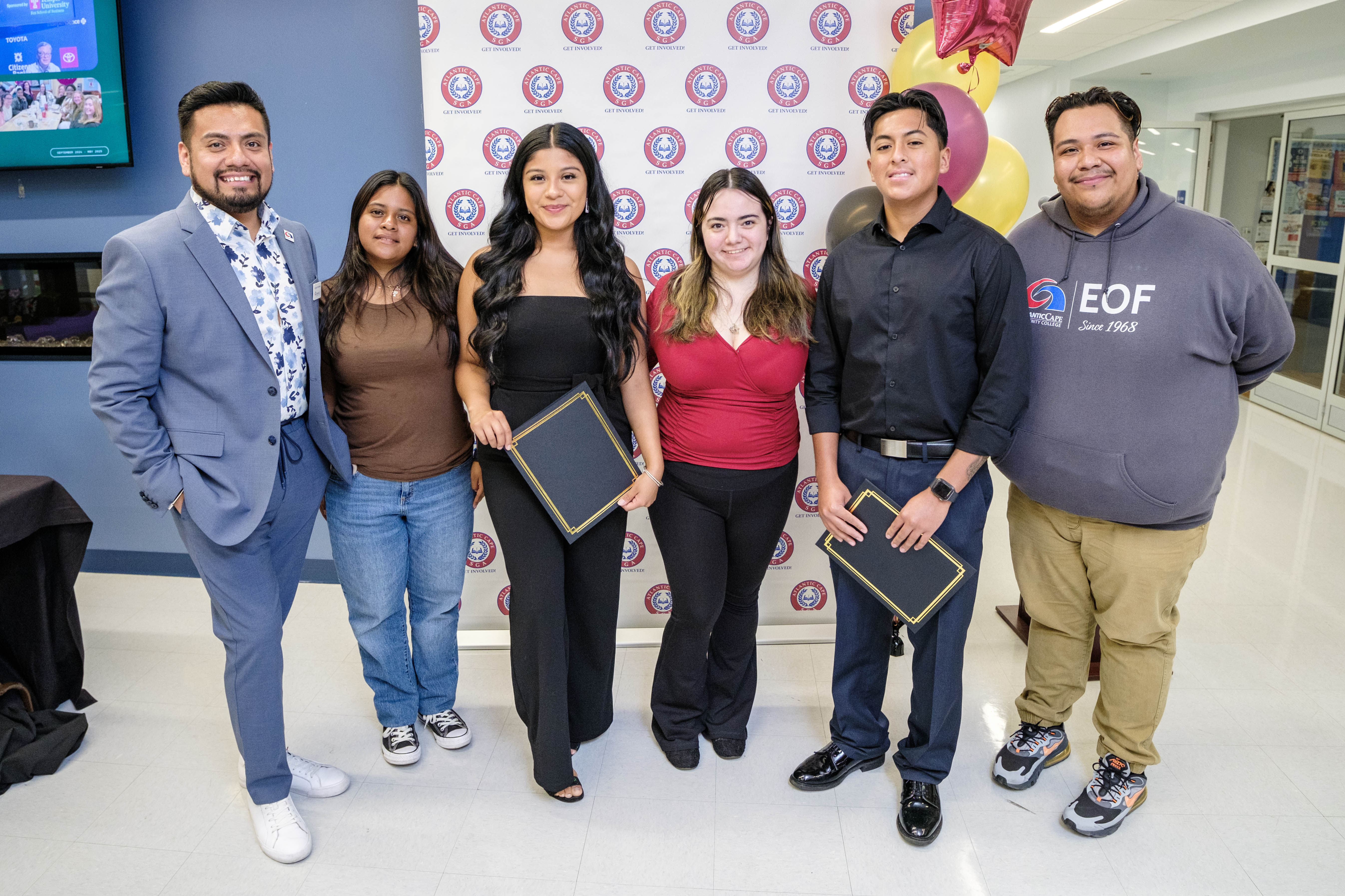 Members of Los Latinos Unidos 
