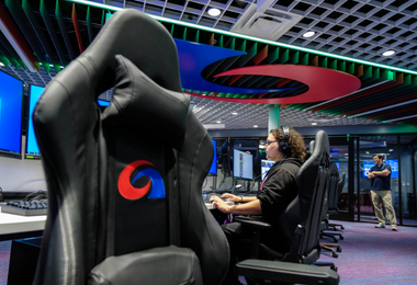 New Esports gaming lab inside the Innovation Center