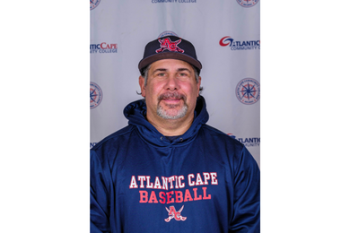 Atlantic Cape Baseball head coach Rodney Velardi