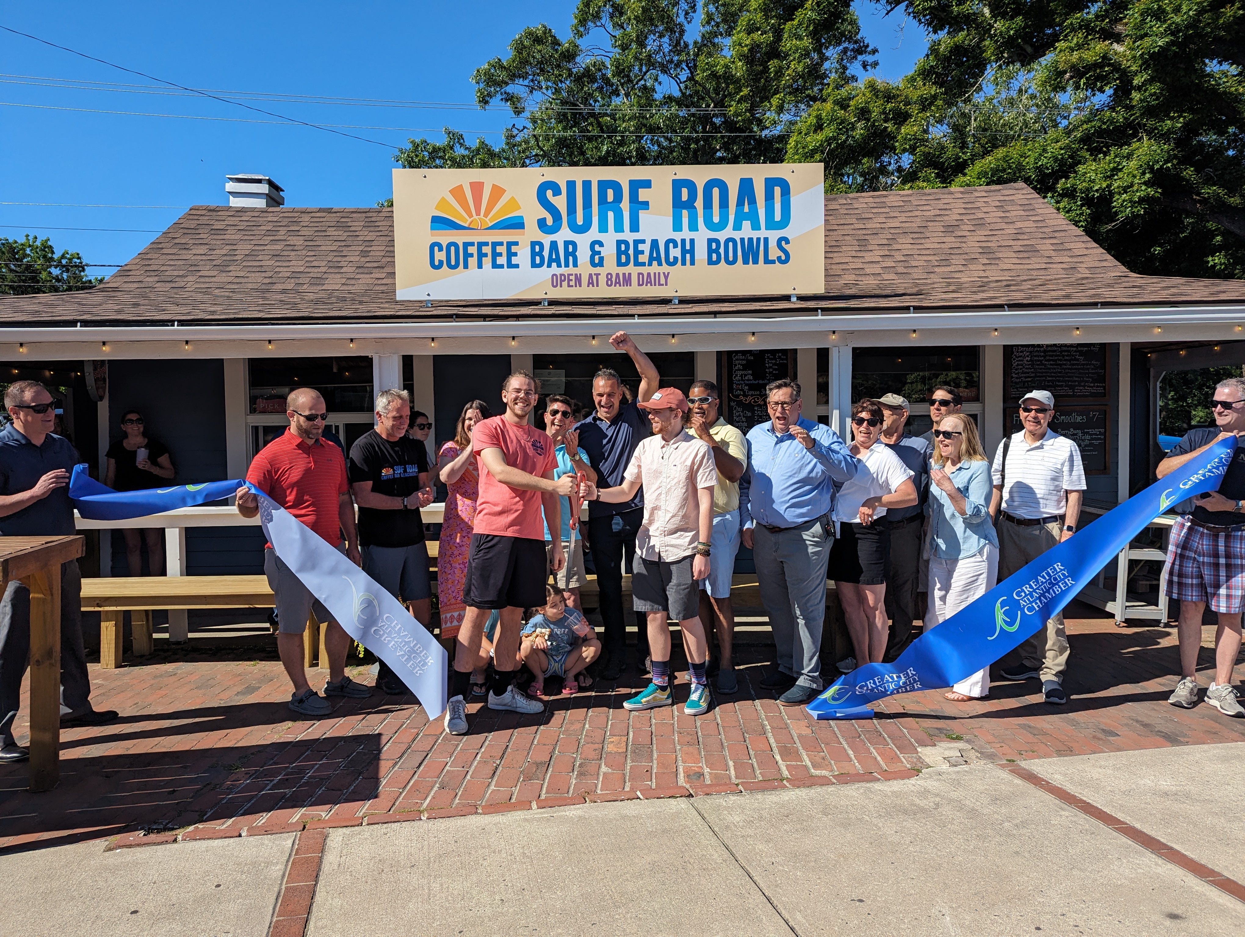 Surf Road Coffee Bar officially cuts the ribbon on June 8